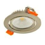 Led inbouwspot Zilver | 5W | 2200K