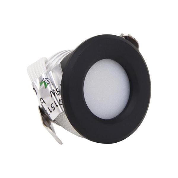 LED mini inbouwspot zwart 3000K