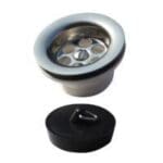 Wastrog met kraangat en achterwand Lengte: 180 cm