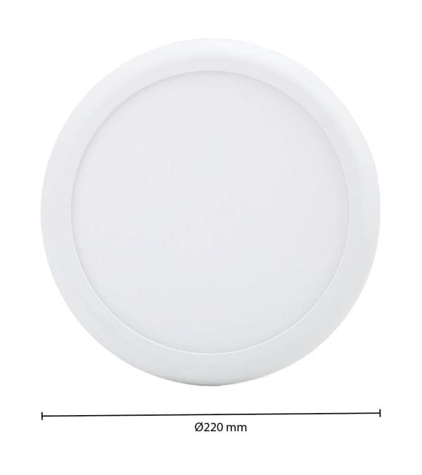Led Downlight 12/18 W CCT Switch Wit Opbouw - Afbeelding 3