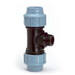 Tyleen koppeling | T-Stuk | 50 mm x 1½" x 50 mm | Knel x buitendraad