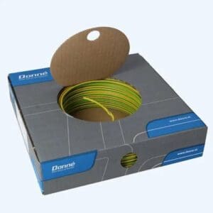 Donné VD-draad 2,5mm² groen/geel doos 100 meter