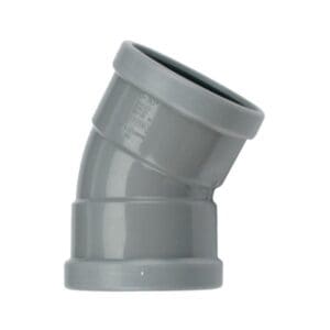 Wavin | PVC  | Bocht 30° | 2 x Mof | 110 mm | Manchet | SN8