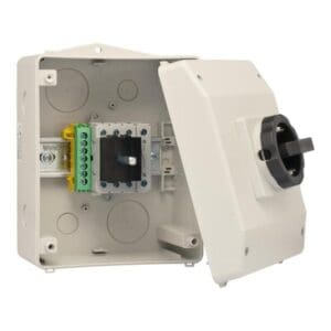 Werkschakelaar 4-polig 25A opbouw IP65