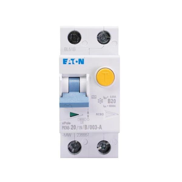 Aardlekautomaat 1P+N 20A/30mA B-Kar - Afbeelding 3