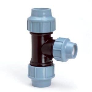 Tyleen koppeling | T-Stuk | 40 mm x 50 mm x 40 mm | 3 x Knel