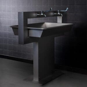 Wastrog met 4 kraangaten (1/2″aansluiting)