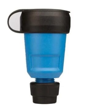 ABL Contrastekker Blauw met deksel