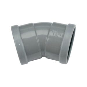 Wavin | PVC  | Bocht 30° | 2 x Mof | 160 mm | Manchet | SN4