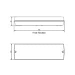 Noodverlichting incl. pictogrammen 3 W IP66 6500K