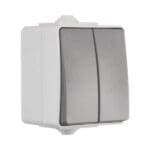 Opbouw Serieschakelaar IP55 Grijs