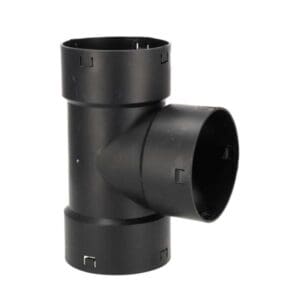PVC Drainage T-stuk 90° 3 x 100 mm