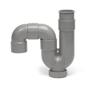 ABS Universele P/S-sifon met ontstopping