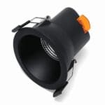 LED inbouwspot 9W | Zwart | 3000K