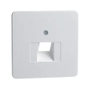 PEHA data afdekplaat 1 Voudig kleur wit