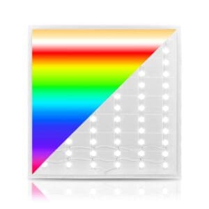 Back-Lit Led paneel 30x30 cm 12 W rgb+cct switch