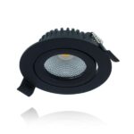 LED INBOUWSPOT VARDA SLIM-FIT 5W DIM2WARM ZWART