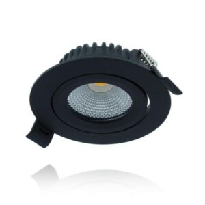 LED INBOUWSPOT VARDA SLIM-FIT 5W DIM2WARM ZWART