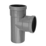 Wavin | PVC  | T-Stuk 88°  | 2 x Mof - 1 x Spie | 110 mm | Manchet | SN8