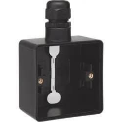 Niko Opbouwdoos 1 voudig zwart