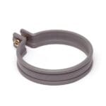 PVC Beugel 100 mm HWA kleur grijs
