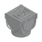 Hauraton hoekelement 125x125x137 mm