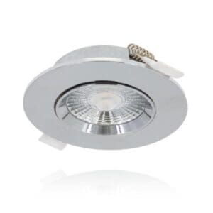 LED inbouwspot Chroom | 6W | Dim2Warm