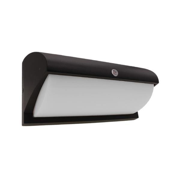 Led Bulkhead met lichtsensor zwart | 12 W | 4000K - Afbeelding 4
