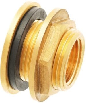 Geka Wanddoorvoor 3/4" x 1" binnen x buitendraad