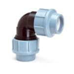 Tyleen koppeling | Knie 90° | 90 mm | 2 x Knel