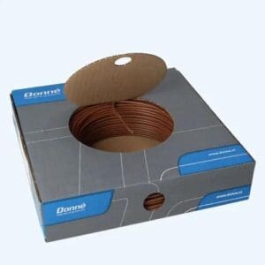 Donné VD-draad 2,5 mm²  bruin doos 100 meter