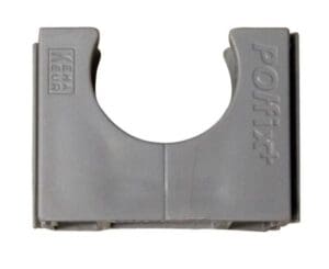Pipelife Polfix klemblok grijs 19mm 100 stuks