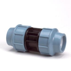 Tyleen koppeling | Rechte koppeling | 25 mm | 2 x Knel