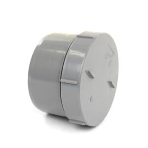 PVC Eindstuk + Schroefdeksel 160mm