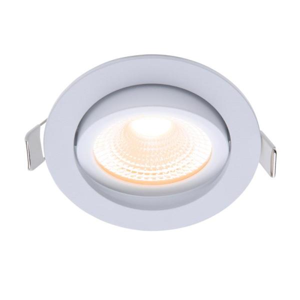 EcoDim ED-10028 Led inbouwspot kleine inbouwdiepte IP54 warm wit, rond, wit, 75mm - Afbeelding 8