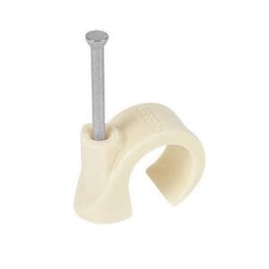 Mepac Spijkerclips 16-19 mm Creme 100 stuk