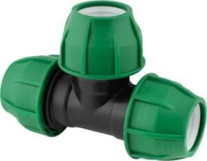 Tyleen koppeling | T-Stuk | 32 mm | 3 x Knel