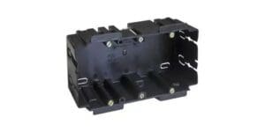 Wandgoot Inbouw Doos F-Tronic tweevoudig