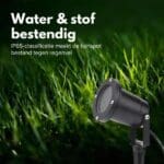 Tuinspot met grondpen zwart | GU10 fitting | Exclusief lichtbron