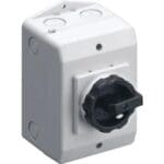 Werkschakelaar 4-polig 40A opbouw IP65