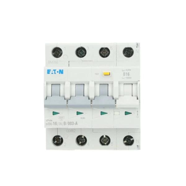 Aardlekautomaat 3P+N 16A/30mA B-kar - Afbeelding 3