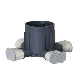 Attema CD80R centraaldoos rond 16/19 MM met tape