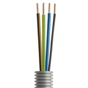 Flexpijp 16mm + VD 3x2,5mm2 + 1x1,5mm2 100m