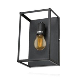 Luxe wandlamp zwart | 4 W | 2400K