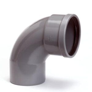 Wavin | PVC | Bocht 88° | Spie-Mof | 160 mm | Manchet | SN4