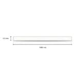 Side-Lit Led paneel 150x12 cm 30 W cct switch