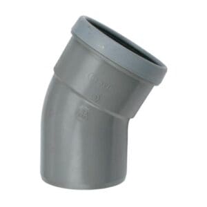 Wavin | PVC | Bocht 30° | Spie-Mof | 125 mm | Manchet | SN4