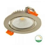 LED inbouwspot Zilver | 5W | Dim2Warm