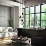 Hanglamp rond 3 x E27 | 12 W | 2200K