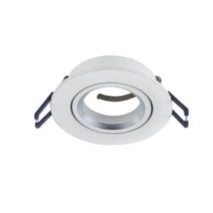 Witte inbouwspot kantelbaar GU10